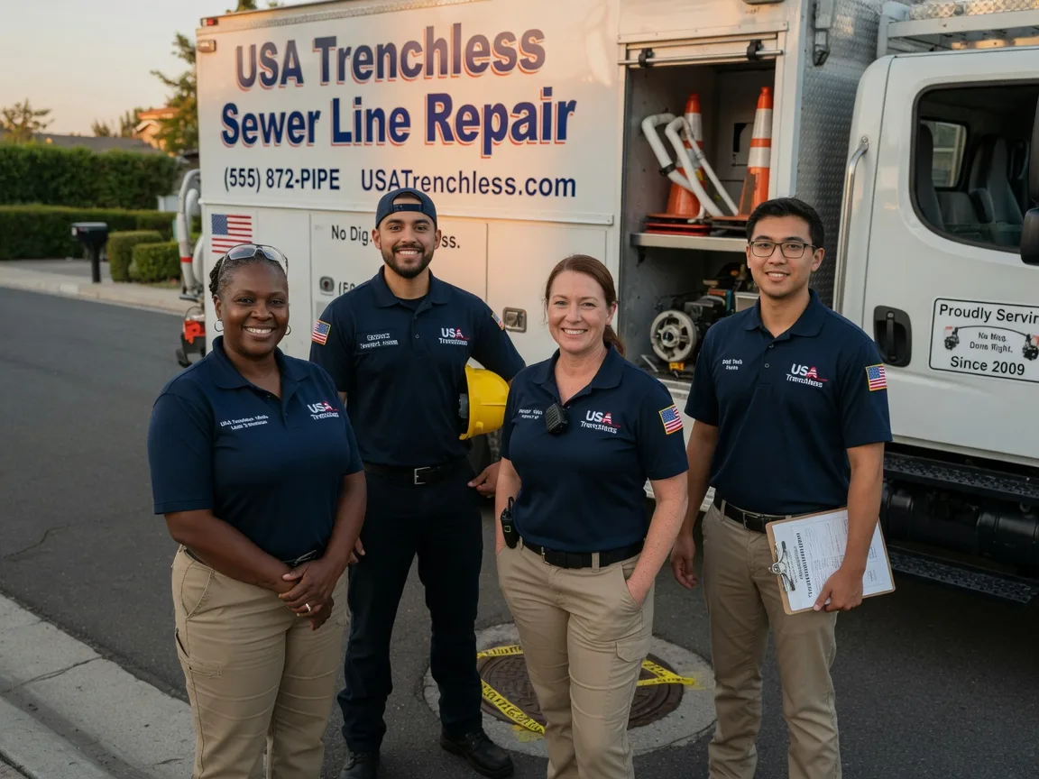 Sewer Line Repair company in Helm, CA